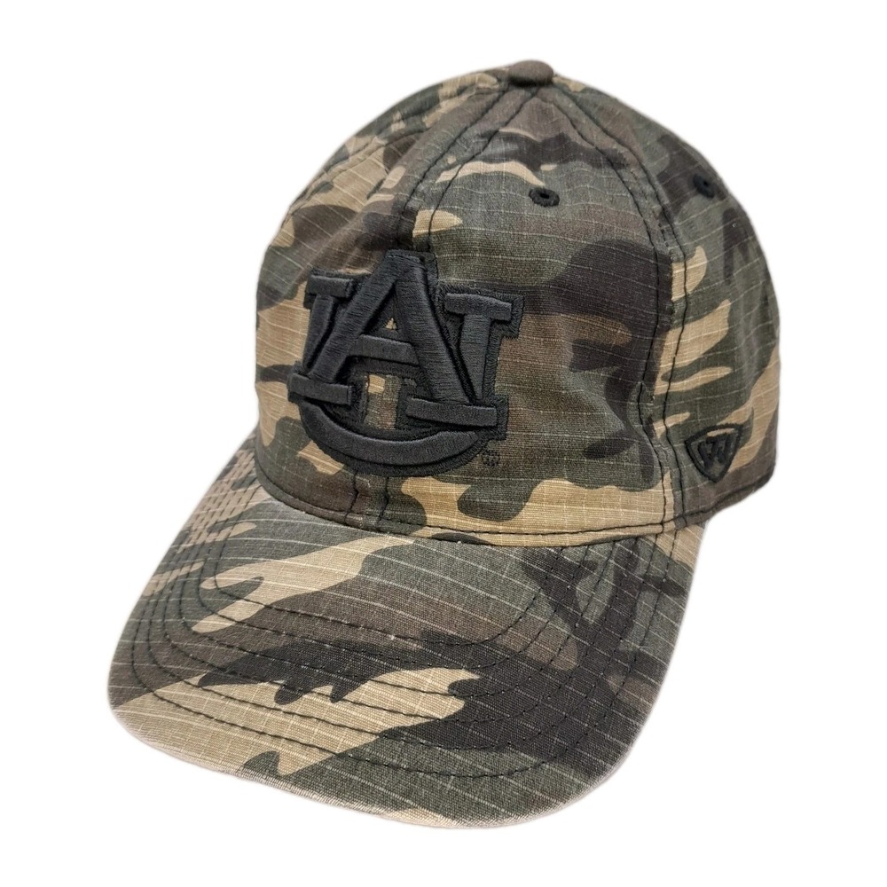 Top of the World Auburn Tigers Camo Hat Relaxed Fit OSFM NCAA Adjustable Cap